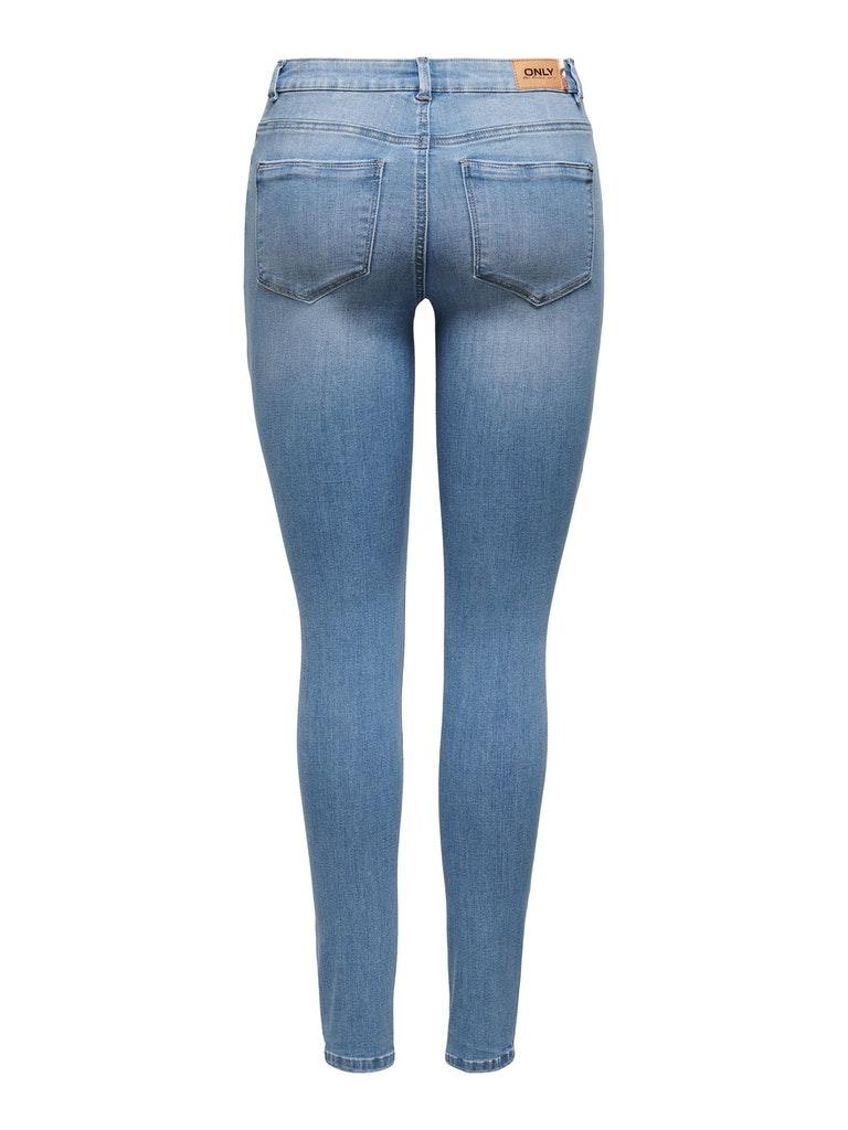 ONLY Damen Jeans ONLWAUW MID SK DEST BJ759 NOOS