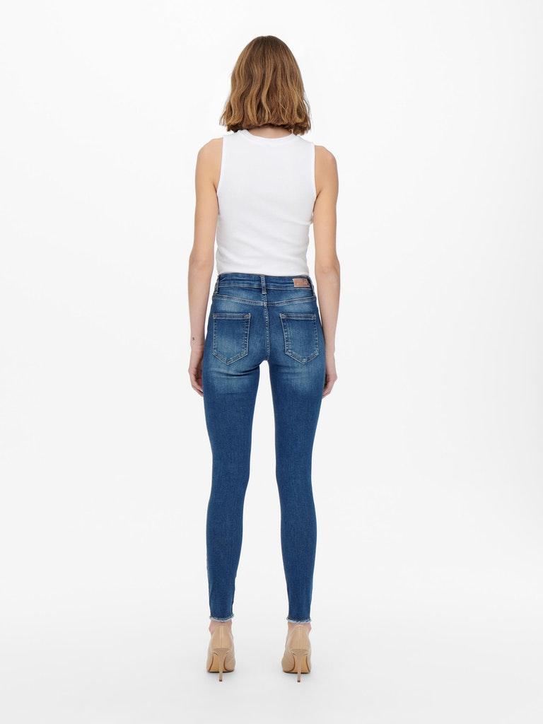 ONLY Damen Jeans ONLBLUSH MID SK ANK RW REA403 NOOS