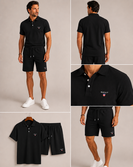 GANT Elliot Poloshirt & Shorts Set
