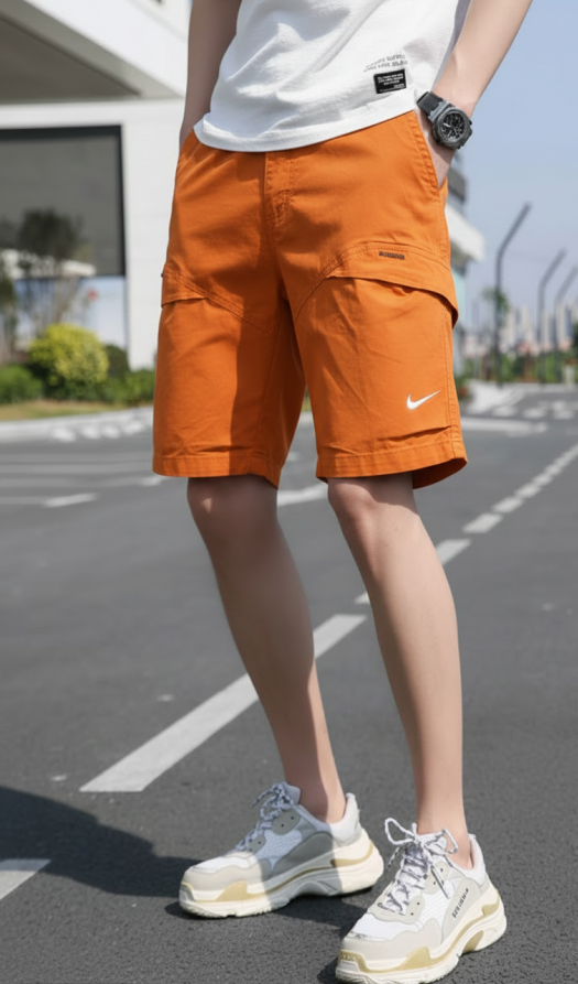 Alltags-Cargo-Komfort-Shorts